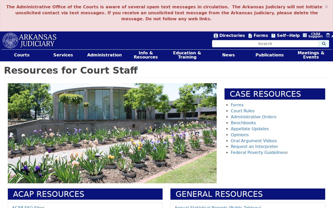 Stone County court records supported by Arkansas Judiciary court staff resources
