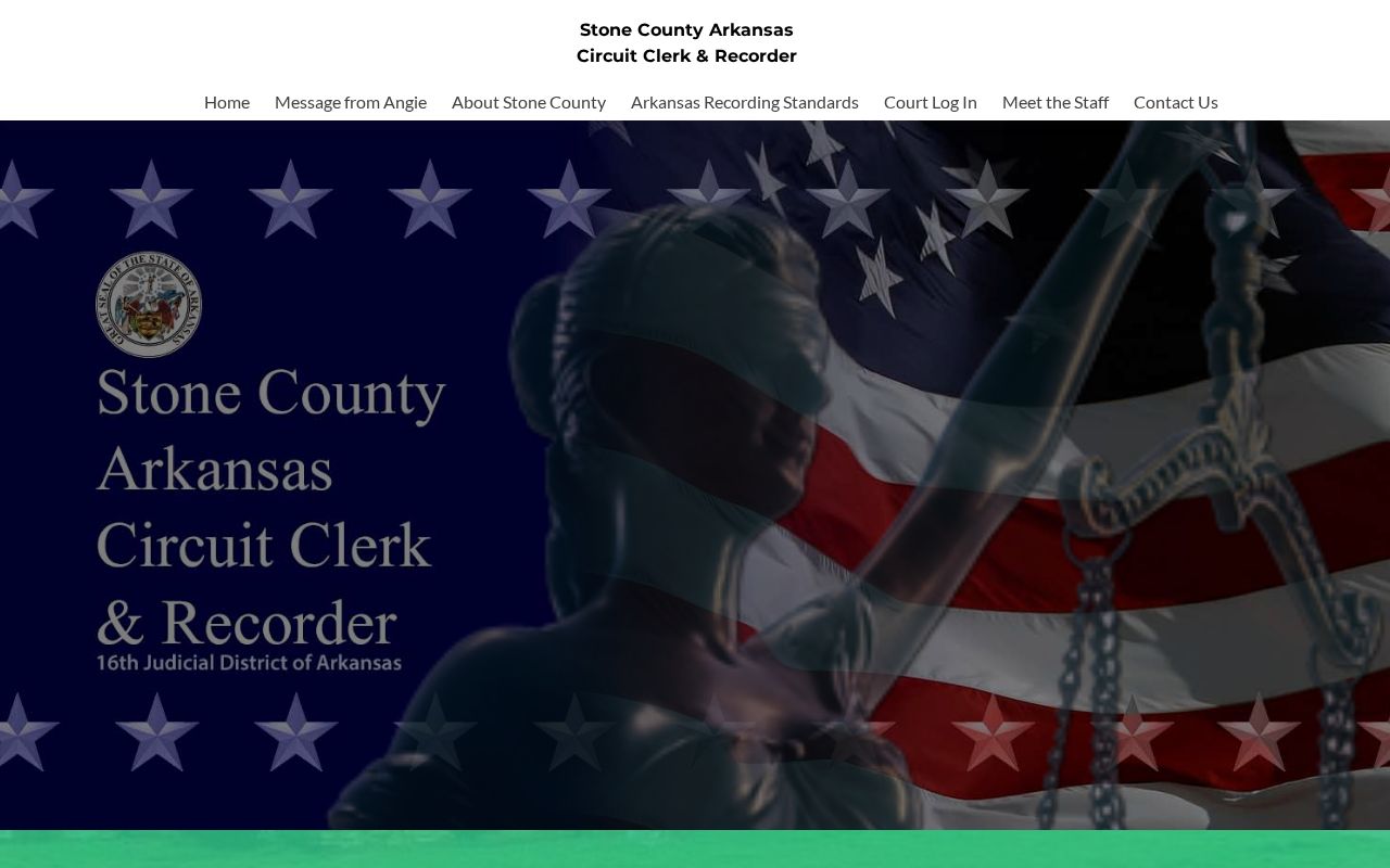 Stone County criminal court docket information from the Circuit Clerk